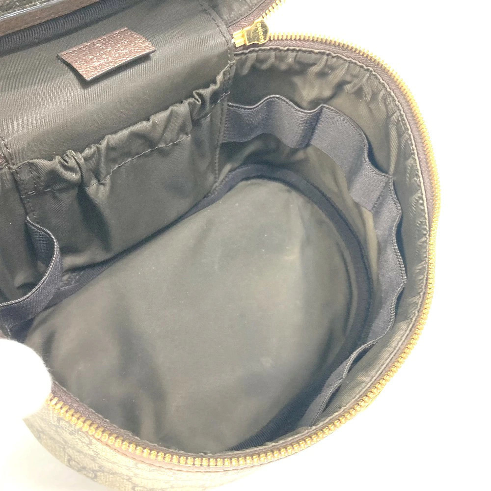 Gucci Ophidia Handbag Case Cosmetic GG Sherry Bag Mirror Vanity Beige Supreme - Picture 13 of 15